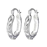 Material resistente: elaborados con materiales excelentes, estos aretes de aro trenzados son livianos y cómodos para un uso prolongado, lo que los convierte en una adición resistente a su colección de joyas.