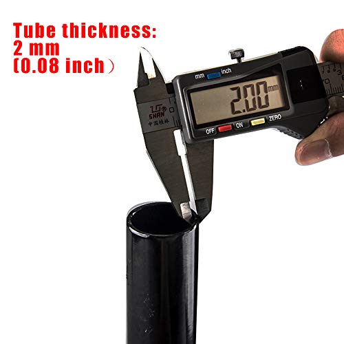 Bike Seat Post-28.6 X 350 Mm Aluminum Alloy Bicycle Seat Post With Adjustable Clamp #TOP3