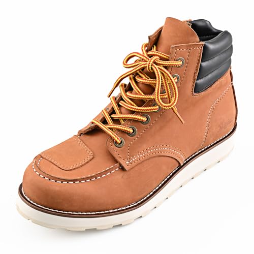 デイトナ(Daytona) バイク ブーツ ライディングシューズ ライディグブーツ レディース 本革 牛革 シフトパッド付き モックトゥブーツ DS-006 ブラウン 24.0cm 62920