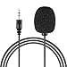 Produktbild nbvmngjhjlkjlUK Tragbares externes 3,5-mm-Freisprech-Mini-Kabel mit Stehkragen und Revers-Lavalier-Mikrofon für PC-Laptop-Lautsprecher