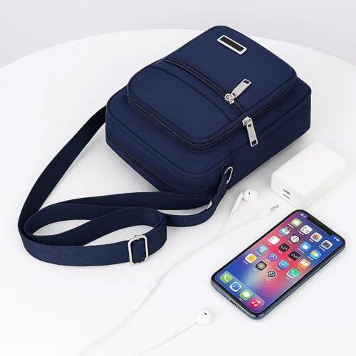 Crossbody Bags for Men Women Travel Shoulder Bag Phone Wallet Purse Small Casual Messenger Handbag for Work Hiking Traveling4