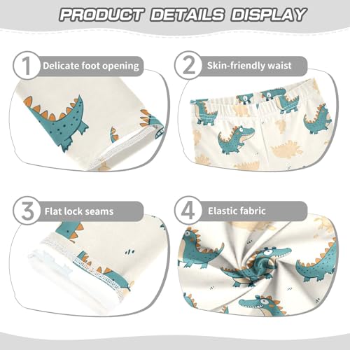 KLL Rock and Roll Rock and Roll Elements Little Girls Cotton Leggings Fashion High Waisted Leg Yoga Pants Sports3