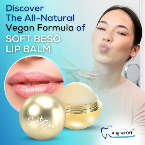 SoftBeso Moisturizing Lip Balm - Hydrating Vegan Care