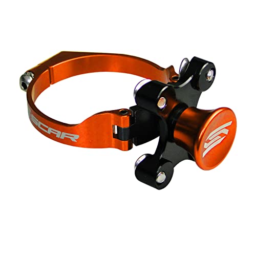 Kit départ holeshot bloque fourche SCAR Orange pour KTM 50 65 SX GasGas MC