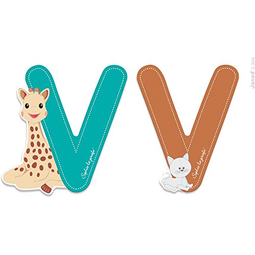 VULLI Sophie la Girafe Lettres V