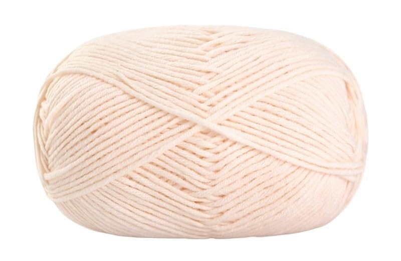 Fil de coton pour crocheter et tricoter, lot de 5 rouleaux de 50g en laine douce mélangée