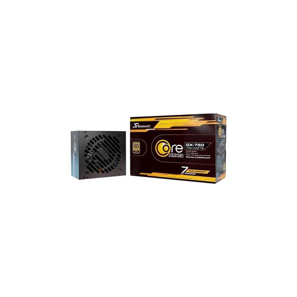 CORE V2 GX-750 (ATX3) - 750W - 80+ Gold - ATX 3.1 & PCIe 5.1 Ready - Full-Modular - ATX Form Factor - Premium Capacitor - 7 Year Warranty - Nvidia RTX 30/40 Super & AMD GPU Compatible