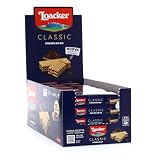 Biscotti Wafer Loacker Cremkakao - Linea Classic - Expo Display 25 Pezzi da 45g (1 Expo da 25, CREMKAKAO)
