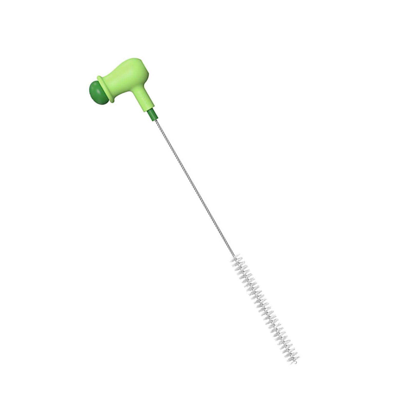 WEILWH Bendable Cleaning Brush Rustproof Stainless Steel Scrub Tool for Straws Narrow Tube Sink Drains Household Cleaning Bendable Brush for Hard to Reach Area