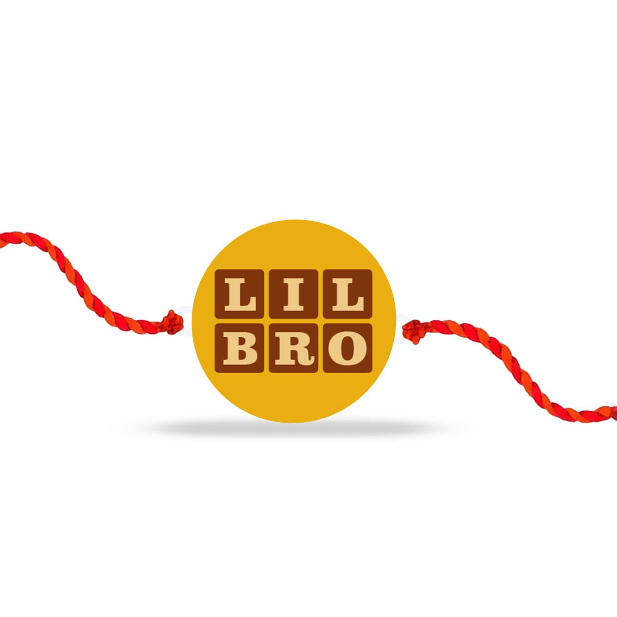Giftcart Brother Rakhi Gift Round Shape Acrylic Funny Designer Rakhi for Brother (Lil Bro) (B0B2R4G74Q) Amazon Price History, Amazon Price Tracker