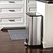 simplehuman 38 Liter / 10 Gallon Rectangular Kitchen Step Trash Can, Brushed Stainless Steel