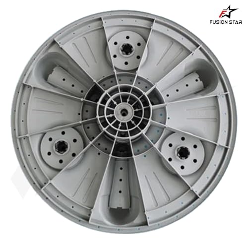 Image of FUSION STAR Pulsator for LG Semi-Automatic Washing Machine 7.5kg, 8kg, 8.5kg, 9kg, 9.5kg, 10kg, 10.5kg, 11kg, & 11.5kg, Capacity | Grey (Match & Buy 2 Line) Replacement Parts (Pack of 1)