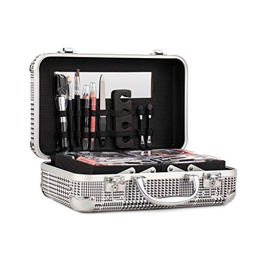 image for Duer Lika Portable Professional Mixed Beauty Makeup Kits Cosmetic Case