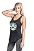 Tough Cookie Clothing Tank Top – Women’s Workout Yoga Burnout Racerback Sleeveless Active Casual Muscle Girl Print T Shirt Tee BNTT-118 Black M