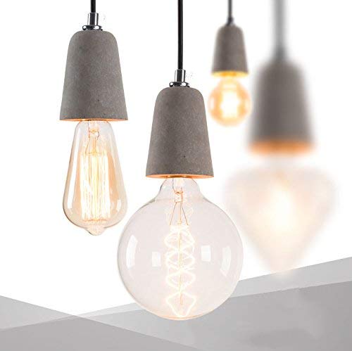 Amazon.co.jp : SKIVTGLAMP コンクリート ペンダントライト ダクト