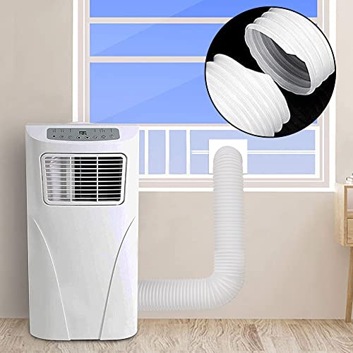 Cllayees Air Conditioner Hose Portable Exhaust Vent, 5.9" Diameter 80" Length Anti-Clockwise Thread, Expandable Ac Universal Hose Compatible With Most Portable Air Conditioners #TOP5