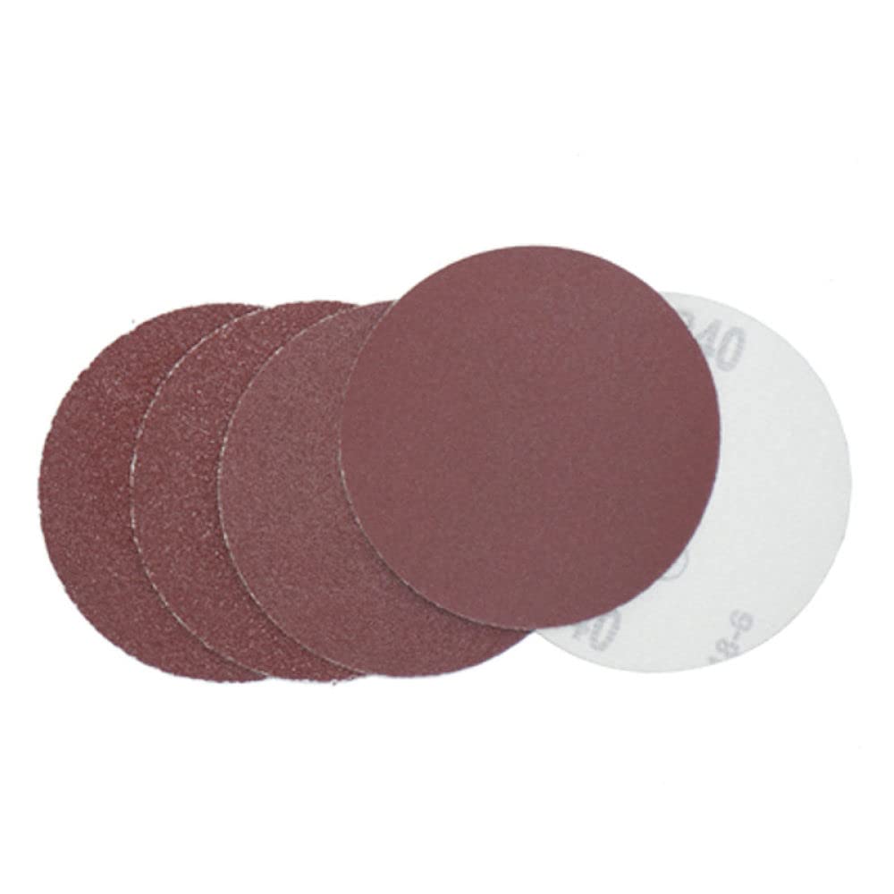100 sztuk 4-cal 100mm uciekający papier ścierny papier ścierny z powrotem uciekający okrągły papier ścierny szlifowanie drewna, 150#
