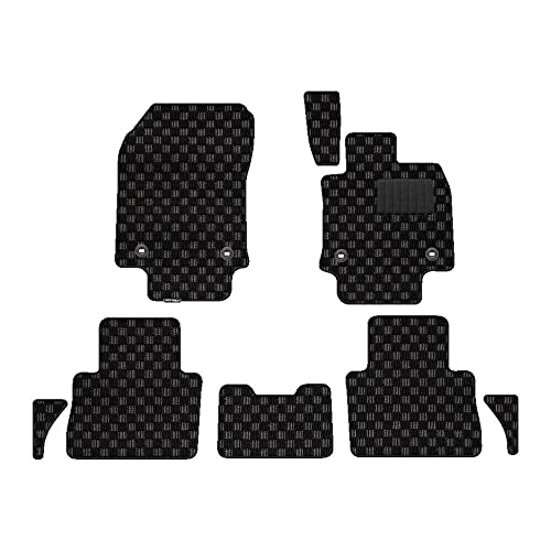 Hotfield レクサス 互換品 新型 NX 250 350 350h 450h+ 20系 フロアマット/カジュアル チェックブラック