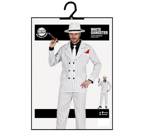 Déguisement Gangster Carlo Homme costume mafia années 30 panoplie adulte - 3