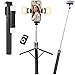 Adiwo Bastone Selfie Treppiede Migliorato 2 Luce di Riempimento,170 CM Selfie Stick Stabile con Telecomando Staccabile,Compatibile con iPhone Samsung Huawei Xiaomi Smartphones immagine