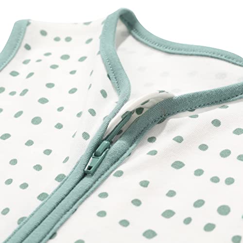 Image of DaysU Baby Sleep Sack 18-24 Months 100% Cotton, Baby Boy Wearable Blanket 2-Way Zipper TOG 0.5, Breathable Lightweight Baby Sleeping Bag 2 Pack, Toddler Sleep Sacks 2t, Green Crocodile, X-Large
