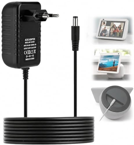 Image of Adaptador de alimentacion de 30 W para Alexa Show 8, Alexa Shows 2nd Gen, Show 10 (3ª generacion) y Alexa Plus 2ª generacion, Adaptador de Cable de alimentacion de Repuesto, Cable de 2M