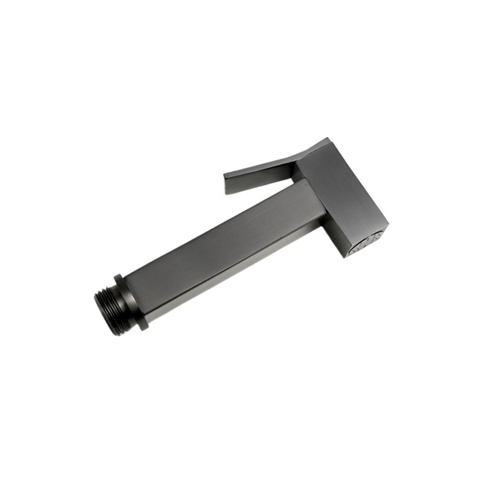 ZYCHSJXA Black Gold Hot and Cold Mixer Bidet Spray Handheld Bathroom Toilet Shower Shattaf Portable Sprayer Jet with Tap Faucet(Sprayer only Grey)