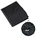 Funda Rueda Repuesto, Cubierta para Neumáticos, Bolsas para Neumáticos, Rueda Cubierta Protectora, Cubierta para Rueda de Repuesto, Diámetro 65cm, Negro (con Asa)