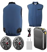 Amazon.co.jp: [roasicee] 【2025 空調作業服 ベスト 30000mAh大容量