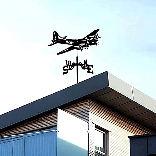 Indicateur direction du vent girouette XJBTBA avec système d'utilisation facile pour extérieur