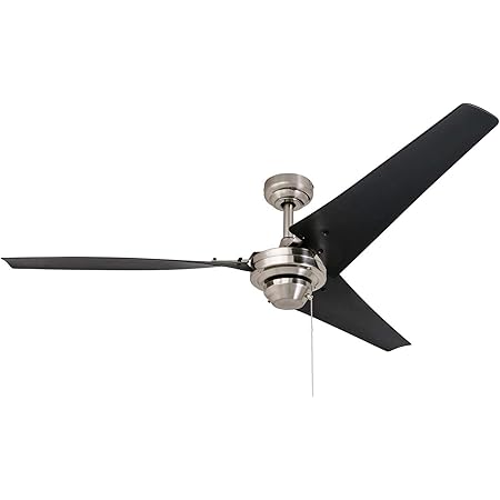 Prominence Home, 56in. Almadale Ceiling Fan Brushed Nickel, Fan