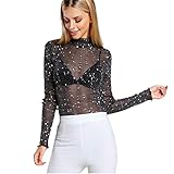 oberteil transparent spitze Geeignet für jede Art von Karneval, Veranstaltung, Datierung Nacht, formell, lässig, usw. mit Jeans, Rock