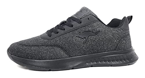 KangaROOS KL-a Mart, Zapatillas Unisex Adulto, Jet Black Mono, 41 EU