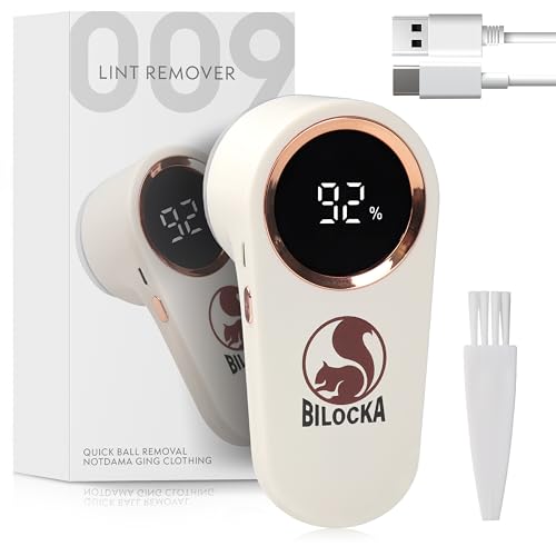 BILOCKA - Leva Pelucchi Elettronico Ricaricabile USB-C (Cavo Incluso) -