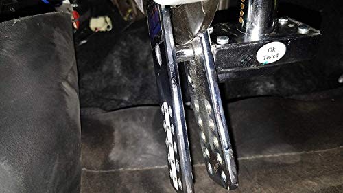 Image of Kozdiko Car Stainless Steel Pedal Lock Rod or for Brake Clutch Throttle Adjustable Anti Theft Security Lock System for Chevrolet Sail