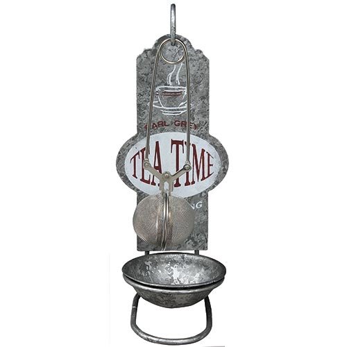 Acessório para Chá Tea Time Cinza