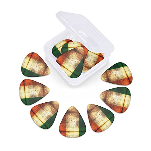 Ensemble de 12 médiators de guitare drapeau irlandais pour guitare acoustique, guitare électrique, contrebasse, ukulélé - Les Beatles, Paul McCartney, John Lennon, RIngo Starr, George Harrison Ensemble de 12 médiators de guitare drapeau irlandais pour guitare acoustique, guitare électrique, contrebasse, ukulélé – Image 7
