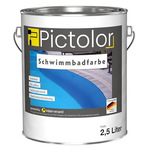 Pictolor Schwimmbadfarbe Farblos 2,5 Liter