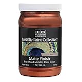 Modern Masters MM205 Matte Metallic Paint, Antique Copper, Quart