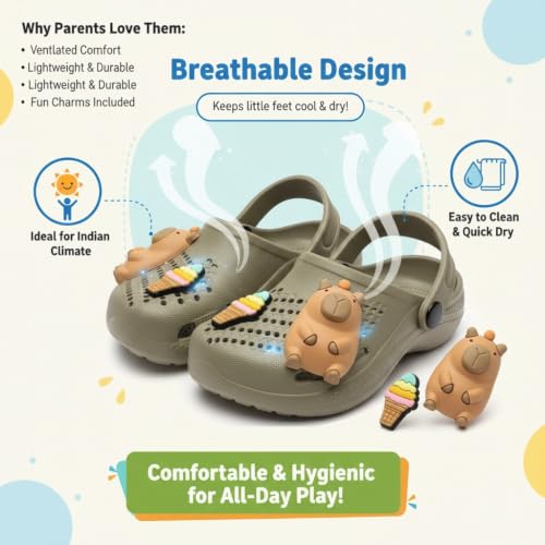 Image of GLJ Clogs for Kid Boy and Girl