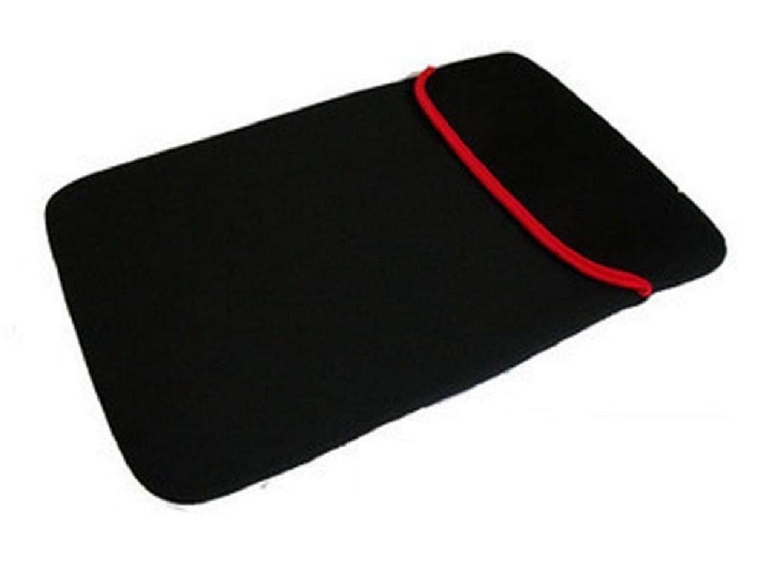 FEDUS Reversible Fully Padded Laptop Bag Cover Case Soft Cotton Pouch Sleeve dust Protection Cover for 14.0 Laptop (Black/Red) (B07ZVY5STB) Amazon Price History, Amazon Price Tracker