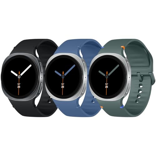 Image of Acextro 3 Pack Sport Band Compatible for Galaxy Watch 7 Bands 44mm 40mm