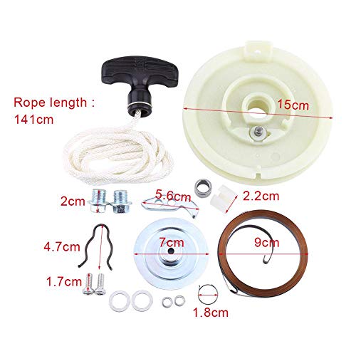 Kit de reparo de iniciante de plástico e mental, kit multifuncional de recuo estável, para reparo de