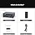 Stereo Receiver & Amplifier Home Audio Amp, AK45 Bluetooth Receiver for Home Stereo, 300Wx2, Bluetooth 5.0, 2 Channel, w/FM & Karaoke, w/USB/SD/RCA/MIC/FM in, w/Remote, for Garage Party Market