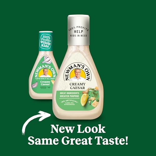 Image of Newman's Own Creamy Caesar Dressing Salad Dressing, 16-oz. (Pack of 6)