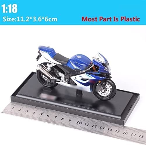 Suzuki GSX-R 1000 Moto Modèle Réduite 1:18 en Métal Moulé