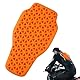 SGZIOO Rückenprotektor Motorrad, Protektorenweste Motorrad, Abnehmbare Rückenprotektor, 42 x 23 cm, Flexibel und Atmungsaktiv Protektoren Motorrad, für Fahrschutz, Radfahren, MTB, Unisex Erwachsene