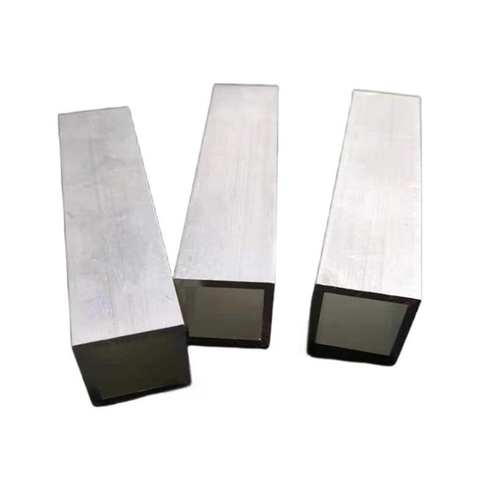 1–3 mm Vierkantrohr aus 6061-Aluminiumlegierung, Länge 500 mm, flaches Hohlstab-Metall-Al-Profil for Möbelteile, 1 Stück(10X30X2MM)