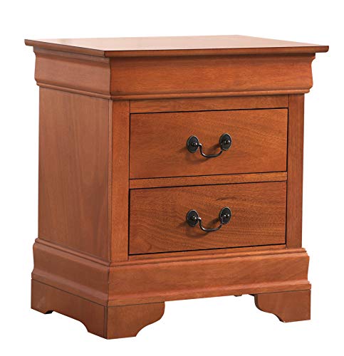 Glory Furniture Louis Phillipe , Oak Nightstand, 24