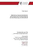 reithmayer dentaltechnik kiel  Methode zur rechnerunterstützten technologischen Prozessauslegung für die Zerspanung von Zirkondioxid (Schriftenreihe des PTW: \